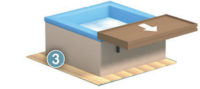 Roller Hot Tub Cover Lifter