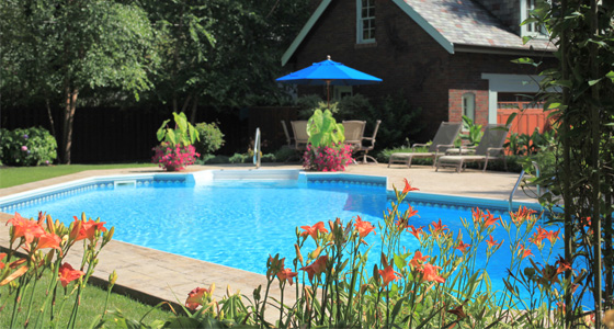 inground pool installation in oakville