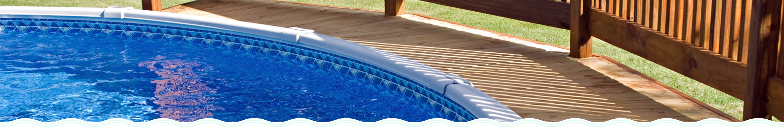 above ground liner pool