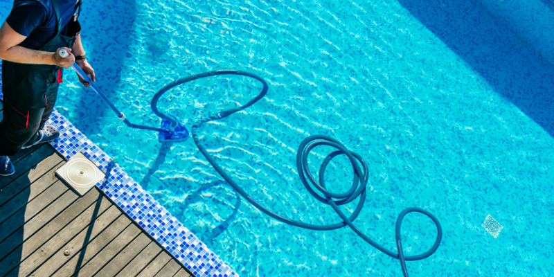 vacuuming a pool - Understanding and Managing Pool Skin Irritation: A Complete Guide